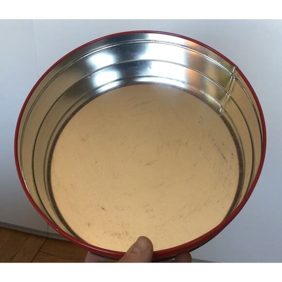 Vintage Brach’s Comtessa Chocolates Candy Gift Tin Red Rose Lace Doily Romantic - Picture 14 of 16